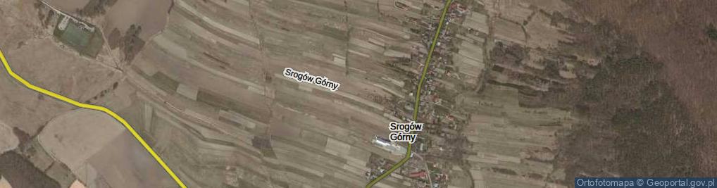 Zdjęcie satelitarne Srogów Górny ul.